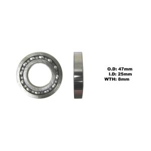 Bearing 6005 Thin (ID 25mm x OD 47mm x W 8mm)