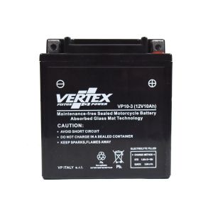 Vertex VP10-3 Battery CB10L-A2,CB10L-B2,12N10-3B REF: YB10L-A2