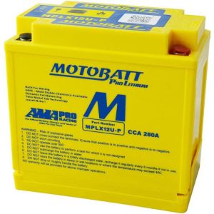 Motobatt Lithium Battery MPLX12U-P
