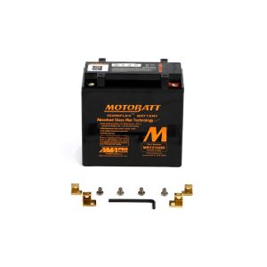 Motobatt Battery MBYZ16HD Black 12v 16AH CCA:240A YTX14LBS L:151mm x H:145mm x W:87mm
