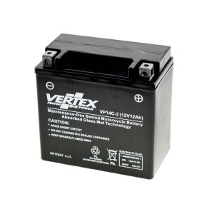 Vertex VP14C-3 Battery CTX14-LBS REF: YTX14L-BS L:150mm W:85mm H:150mm