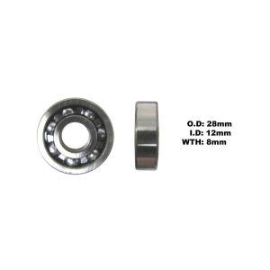 Bearing 6001 (ID 12mm x OD 28mm x W 8mm)