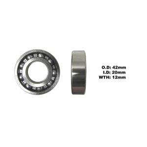 Bearing 6004 (ID 20mm x OD 42mm x W 12mm)