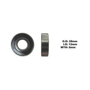 Bearing 6001DDU (ID 12mm x OD 28mm x W 8mm