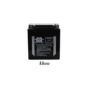 US Powersports Battery USX16 Sealed L:151mm H:161mm W:87mm CTX16-BS